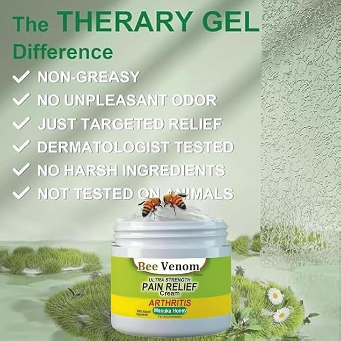 BeeTherapy™ #1 Bee Venom Pain Relief Cream (Pack of 2) - KWIKneeds